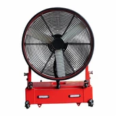 Bateriemi napájený přetlakový ventilátor